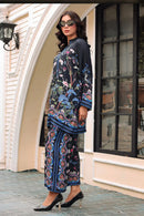 Women’s Premium Printed Co-Ord Set in Reyon Satin Fabric