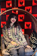 Women’s Premium Printed Co-Ord Set in Reyon Satin Fabric