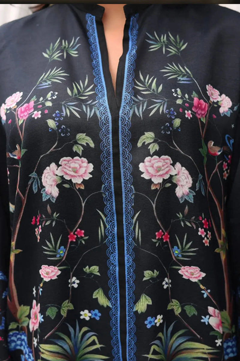 Women’s Premium Printed Co-Ord Set in Reyon Satin Fabric