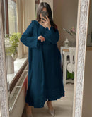 Designer Georgette Palazzo Suit with Sequence Embroidery – 3-Piece Set