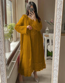 Designer Georgette Palazzo Suit with Sequence Embroidery – 3-Piece Set