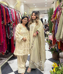 Mirai Sparkle Georgette Mirror-Work Plazzo Set